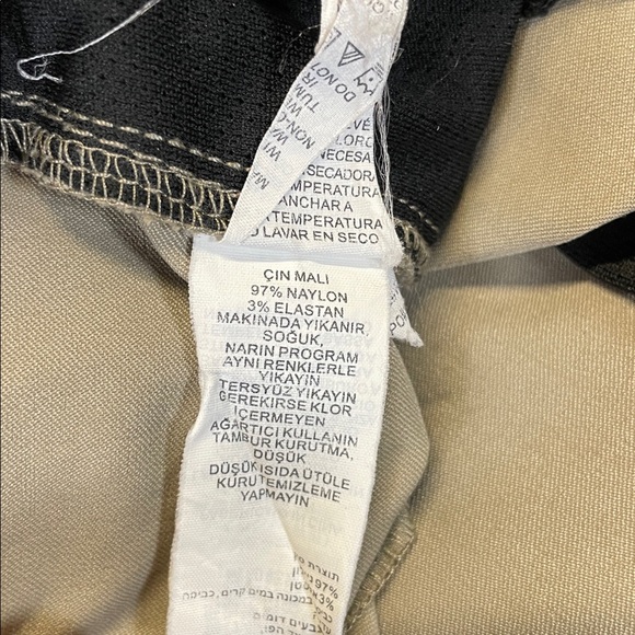 Prana Womens Khaki Hiking Shorts Size 8 Outdoor Utility Casual - Picture 8 of 11